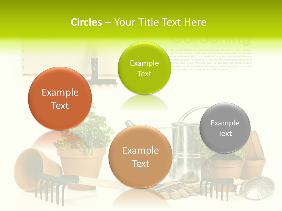 Garden Maintenance PowerPoint Template