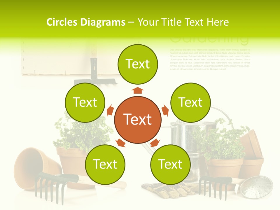 Garden Maintenance PowerPoint Template