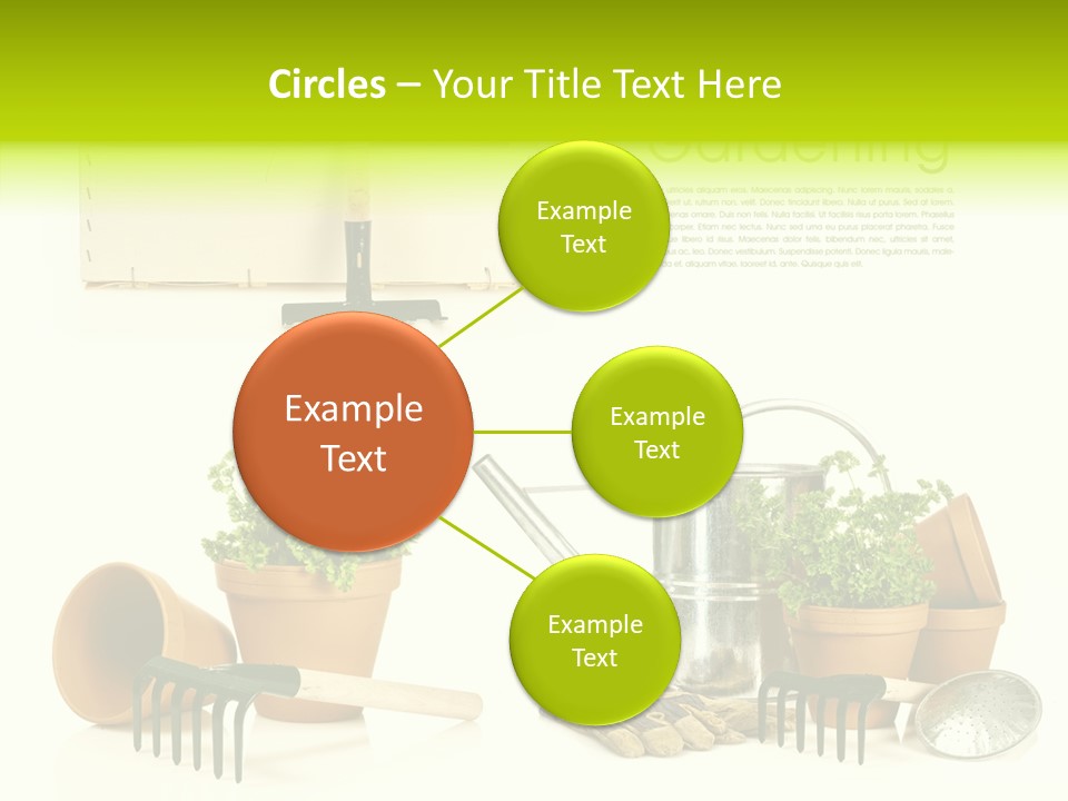 Garden Maintenance PowerPoint Template