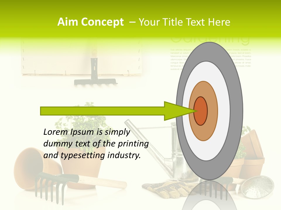 Garden Maintenance PowerPoint Template