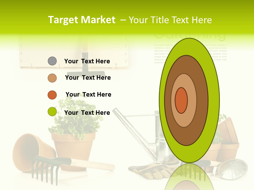 Garden Maintenance PowerPoint Template