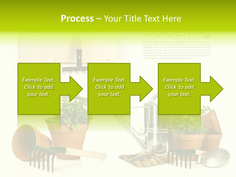 Garden Maintenance PowerPoint Template
