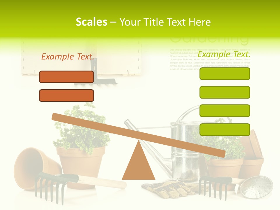 Garden Maintenance PowerPoint Template