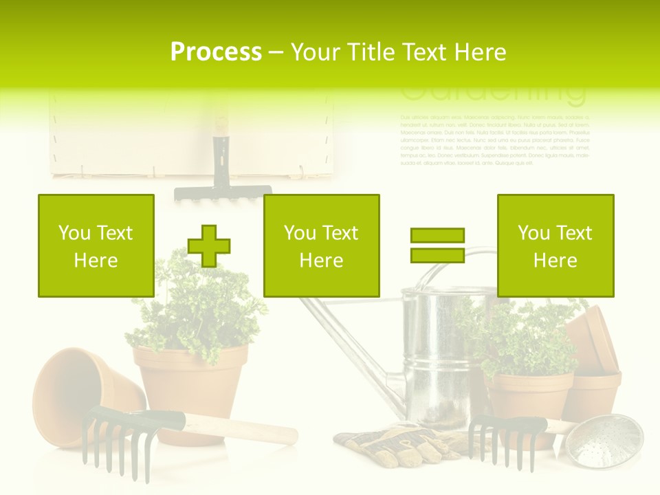 Garden Maintenance PowerPoint Template