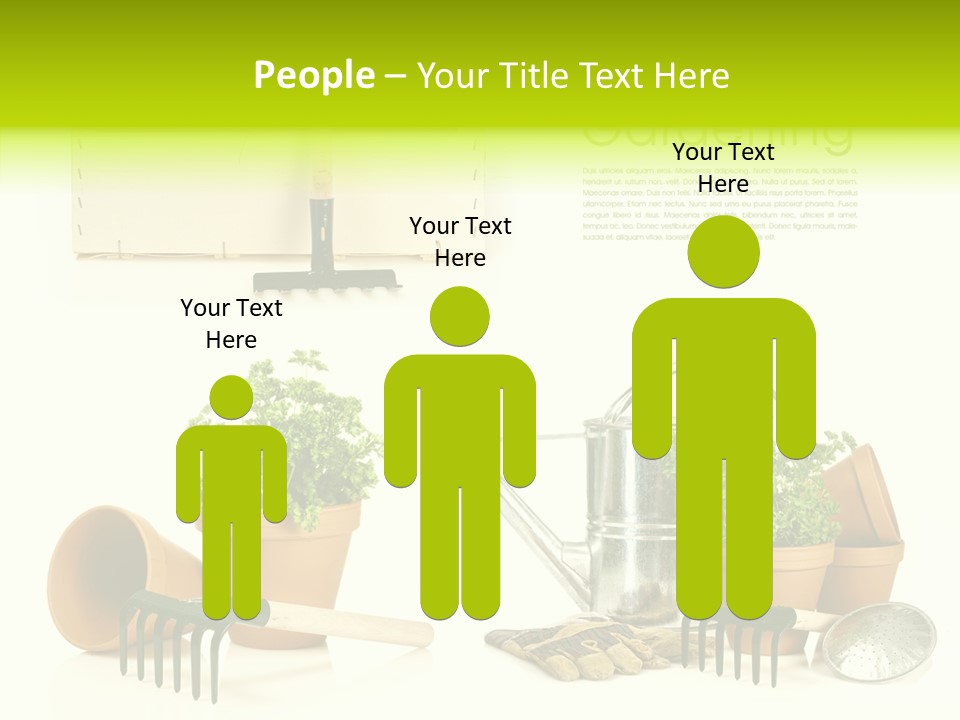 Garden Maintenance PowerPoint Template