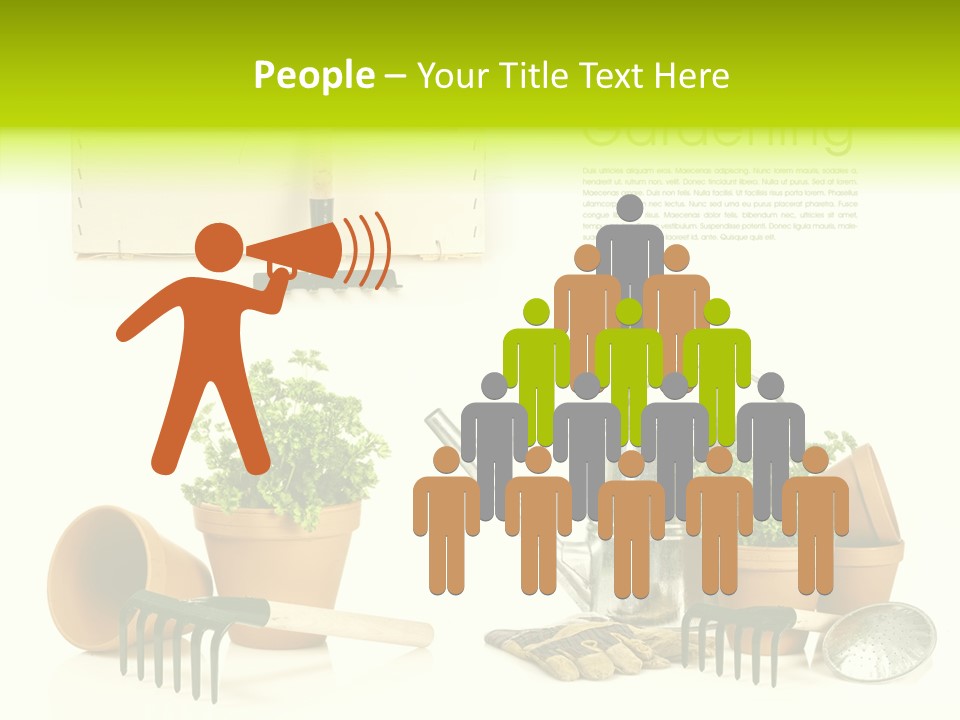 Garden Maintenance PowerPoint Template