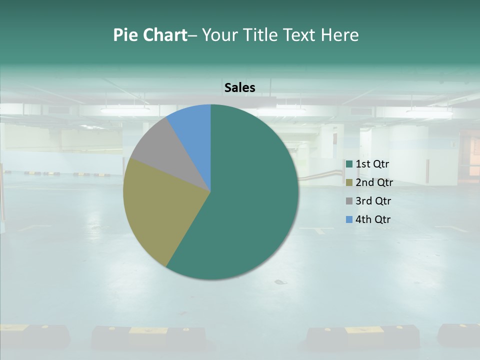 Garage Wall Tunnel PowerPoint Template