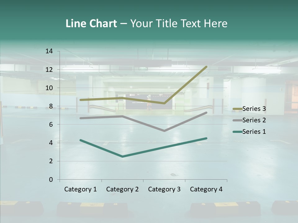 Garage Wall Tunnel PowerPoint Template