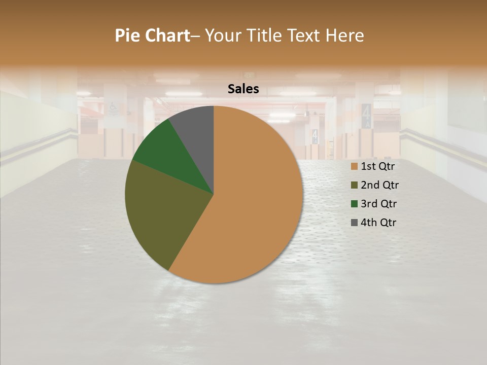 Empty Pavement Modern PowerPoint Template