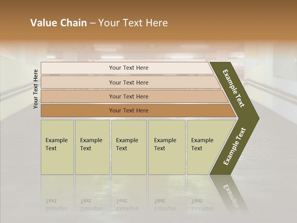 Empty Pavement Modern PowerPoint Template