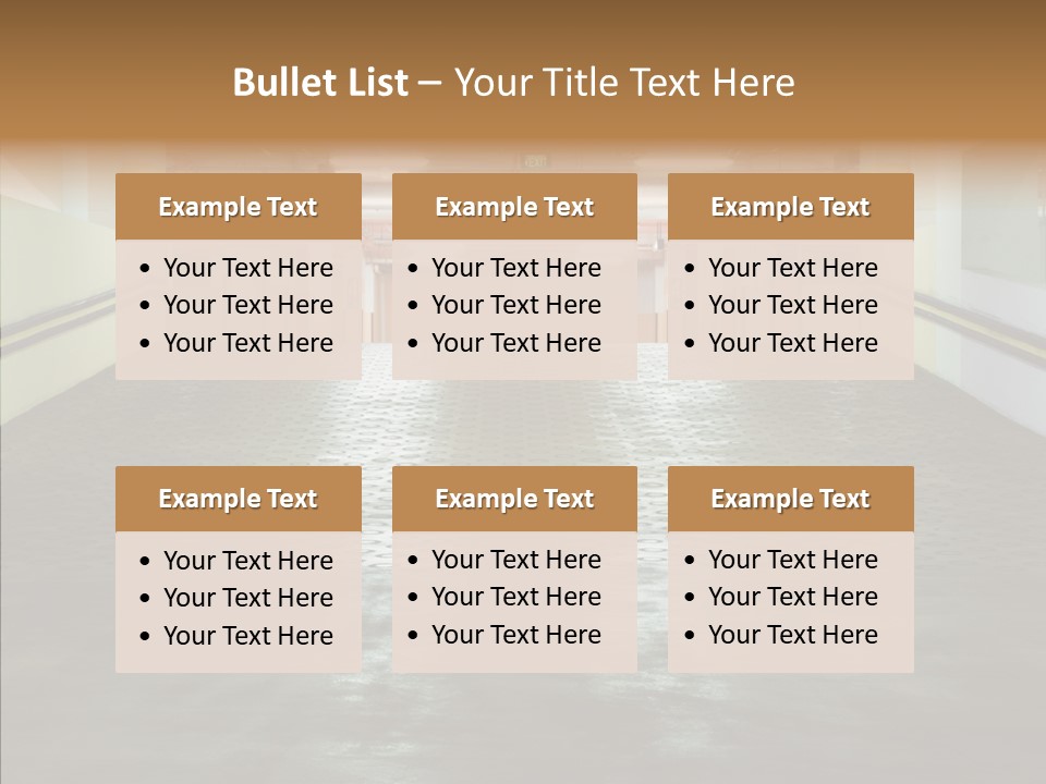 Empty Pavement Modern PowerPoint Template