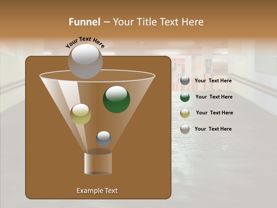 Empty Pavement Modern PowerPoint Template