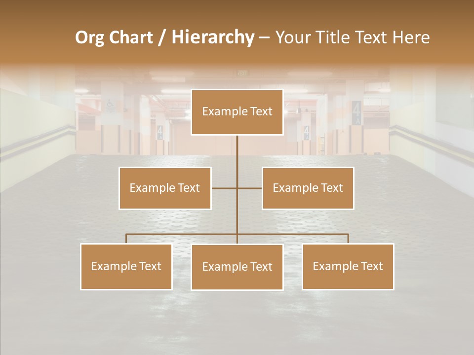 Empty Pavement Modern PowerPoint Template