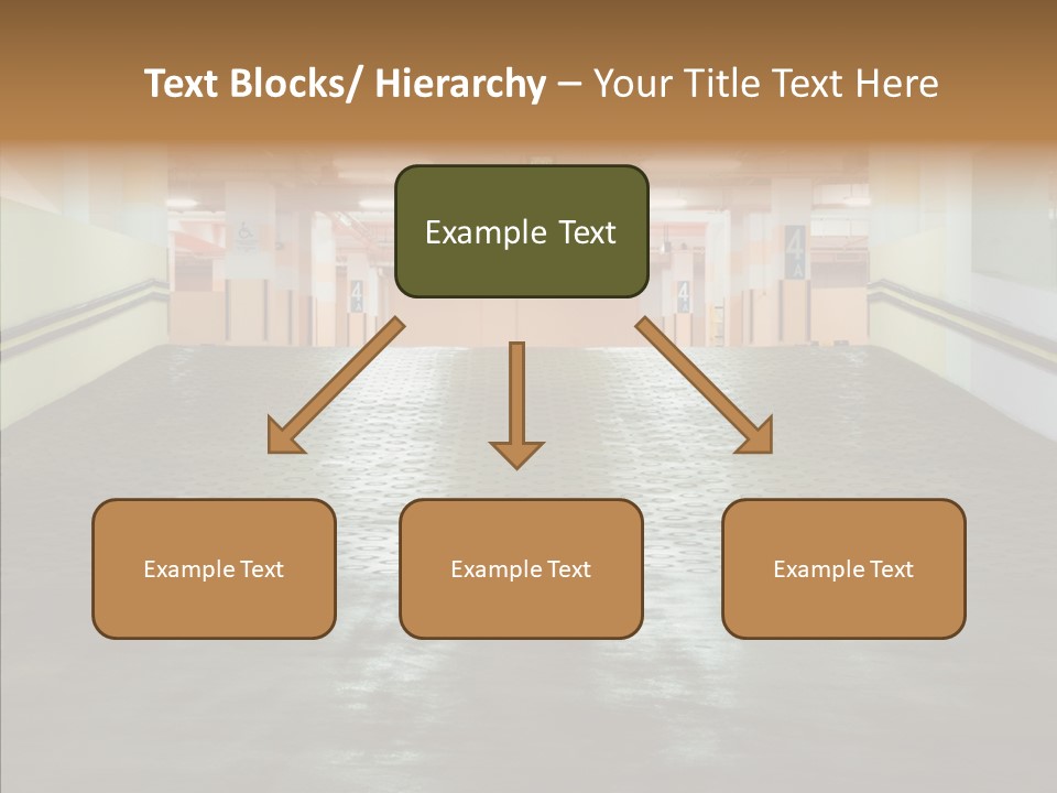 Empty Pavement Modern PowerPoint Template