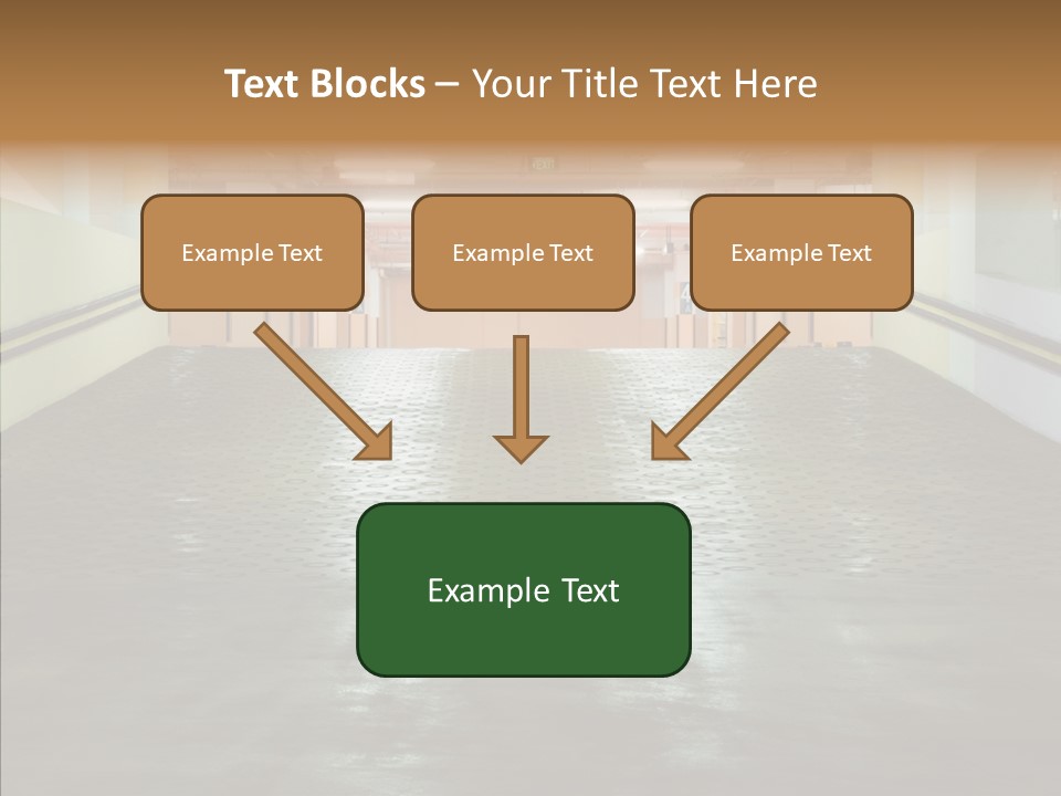 Empty Pavement Modern PowerPoint Template