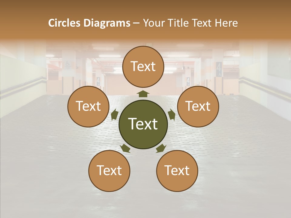 Empty Pavement Modern PowerPoint Template