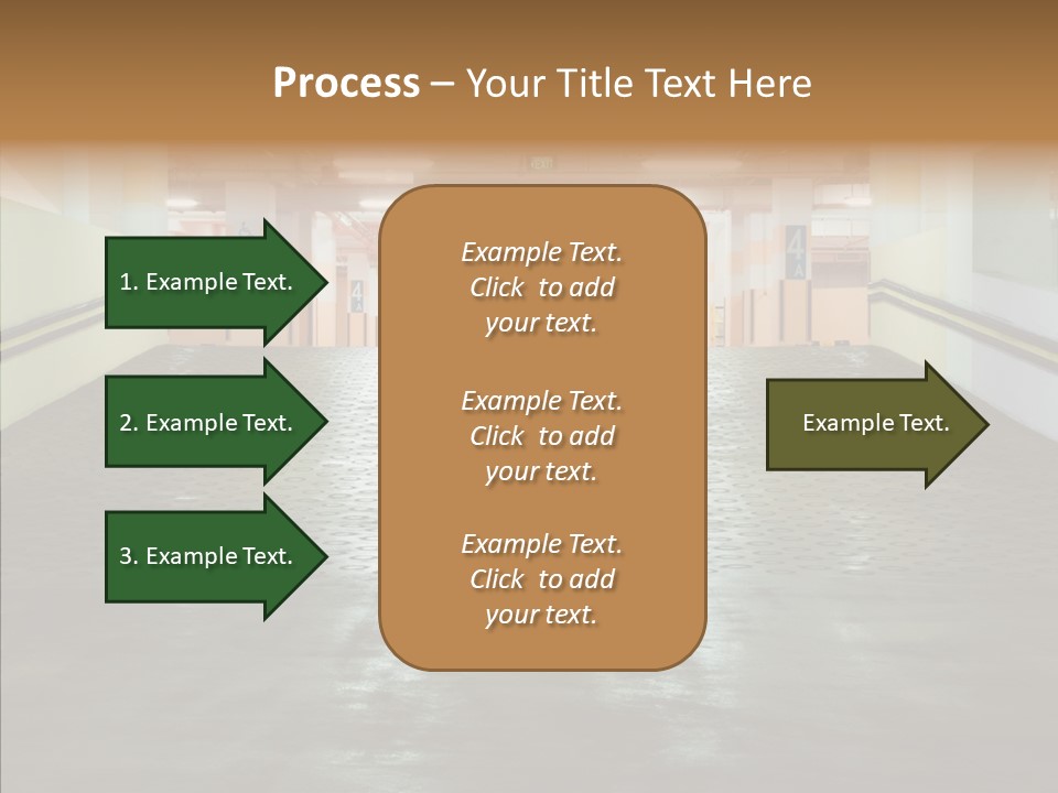 Empty Pavement Modern PowerPoint Template