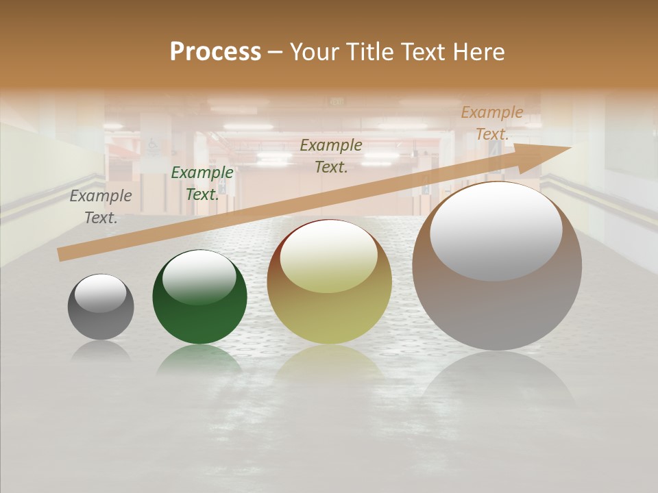 Empty Pavement Modern PowerPoint Template