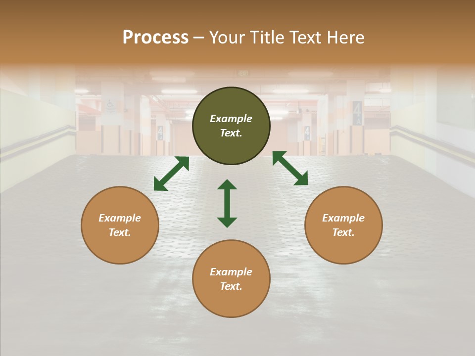 Empty Pavement Modern PowerPoint Template