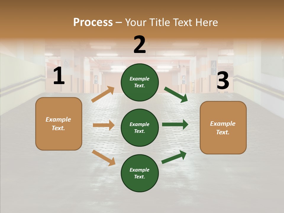 Empty Pavement Modern PowerPoint Template