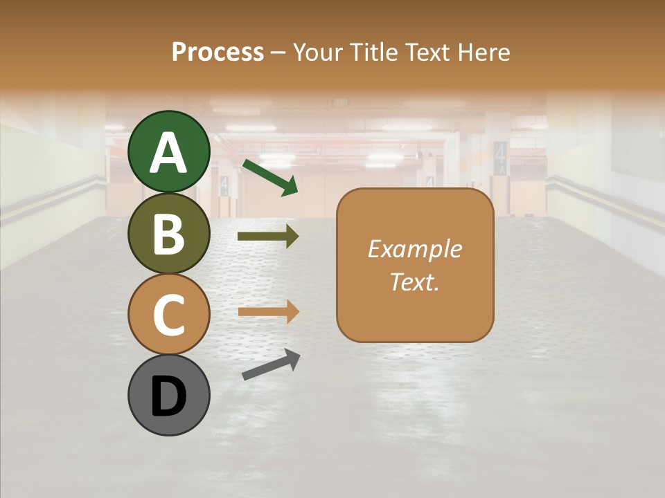 Empty Pavement Modern PowerPoint Template