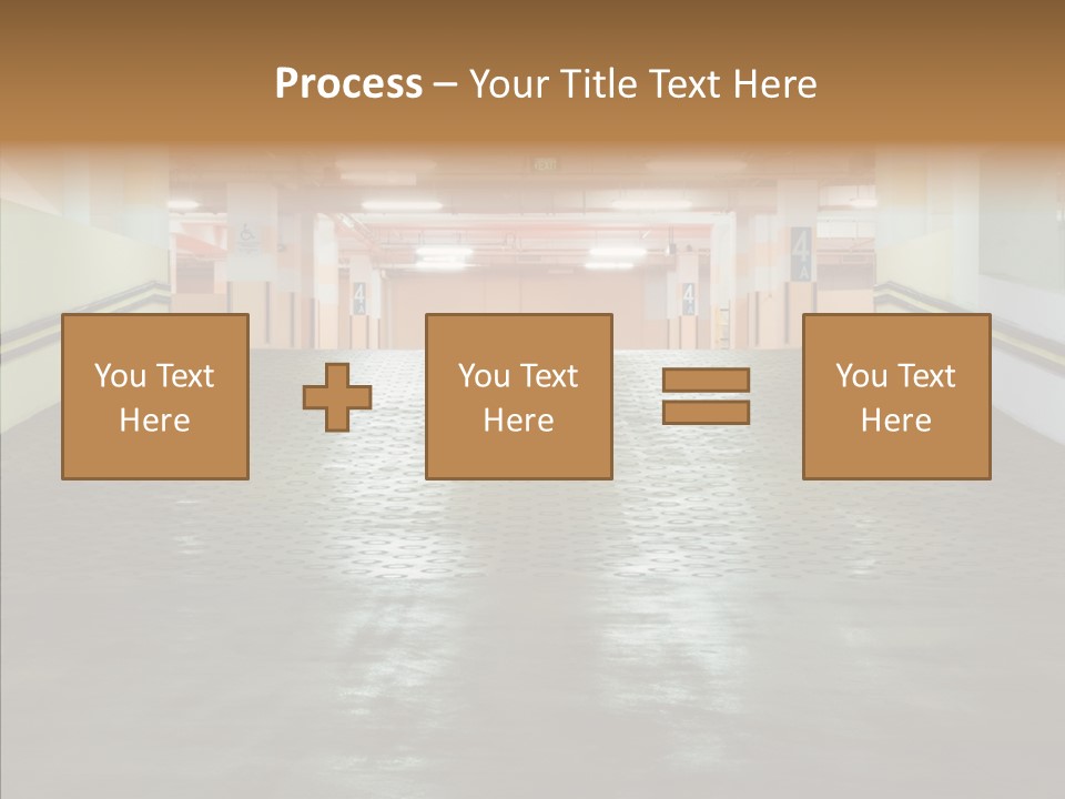 Empty Pavement Modern PowerPoint Template