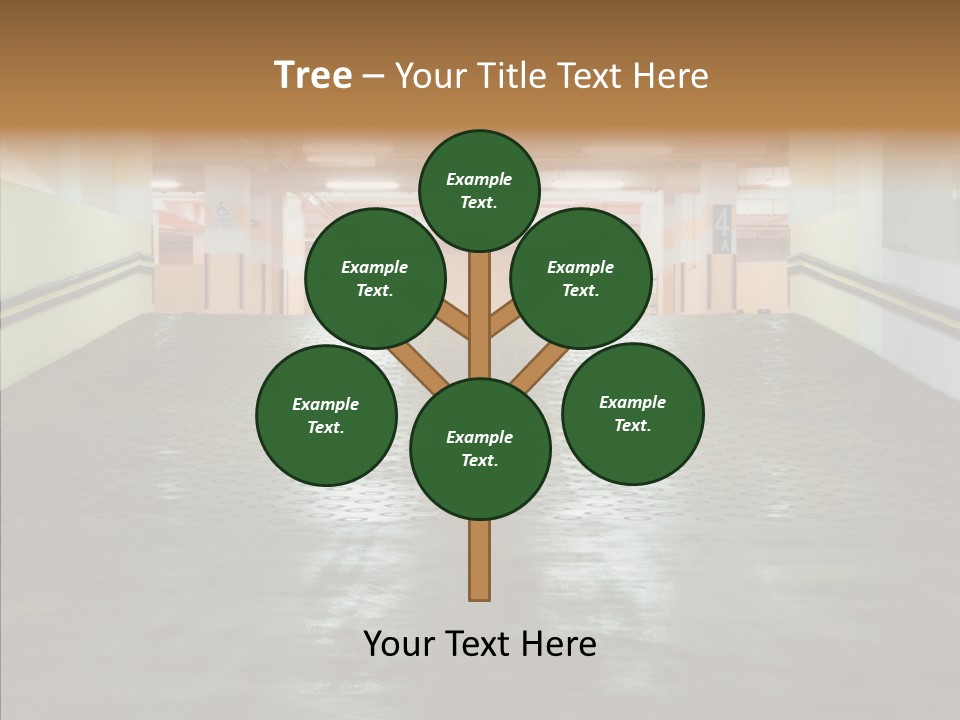 Empty Pavement Modern PowerPoint Template