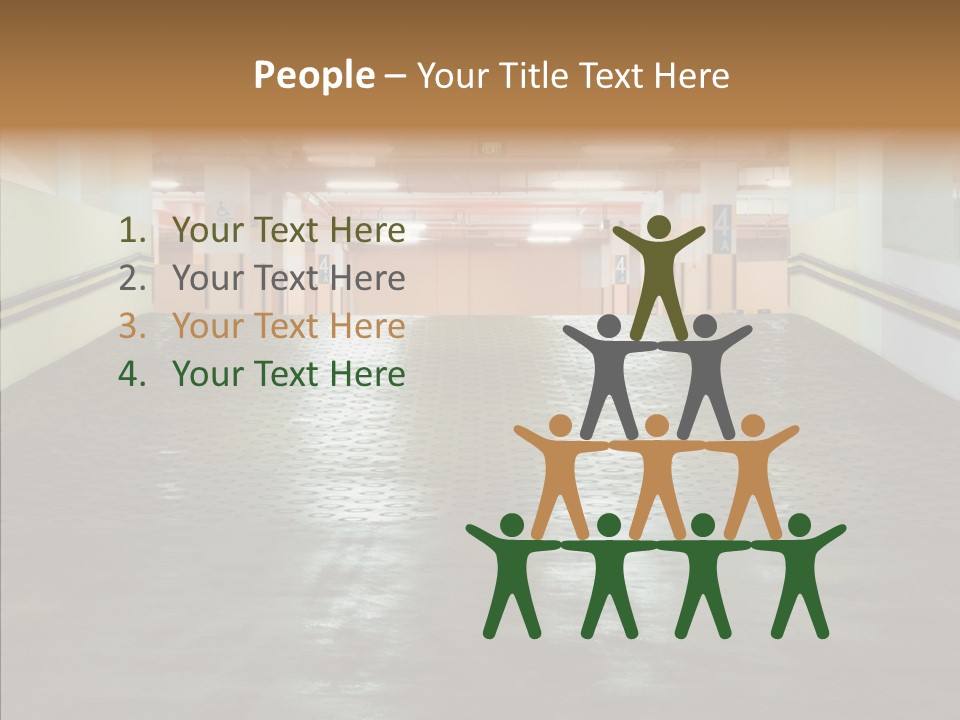 Empty Pavement Modern PowerPoint Template