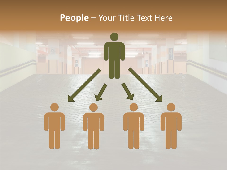 Empty Pavement Modern PowerPoint Template