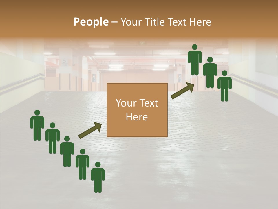 Empty Pavement Modern PowerPoint Template