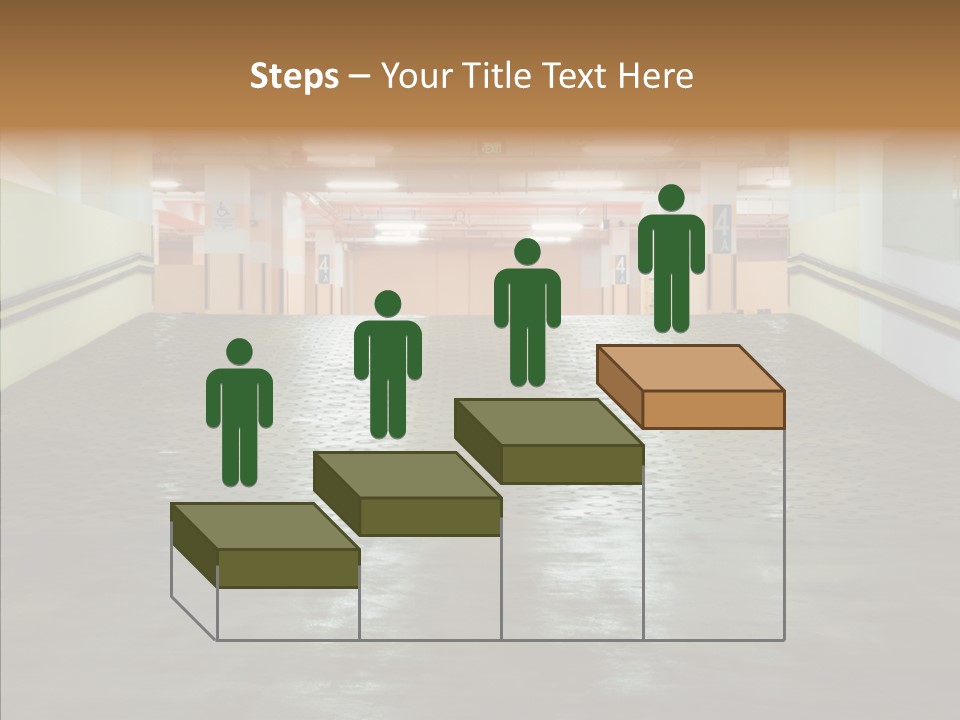 Empty Pavement Modern PowerPoint Template