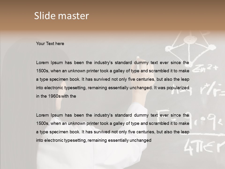 Chemistry Formula Writing PowerPoint Template