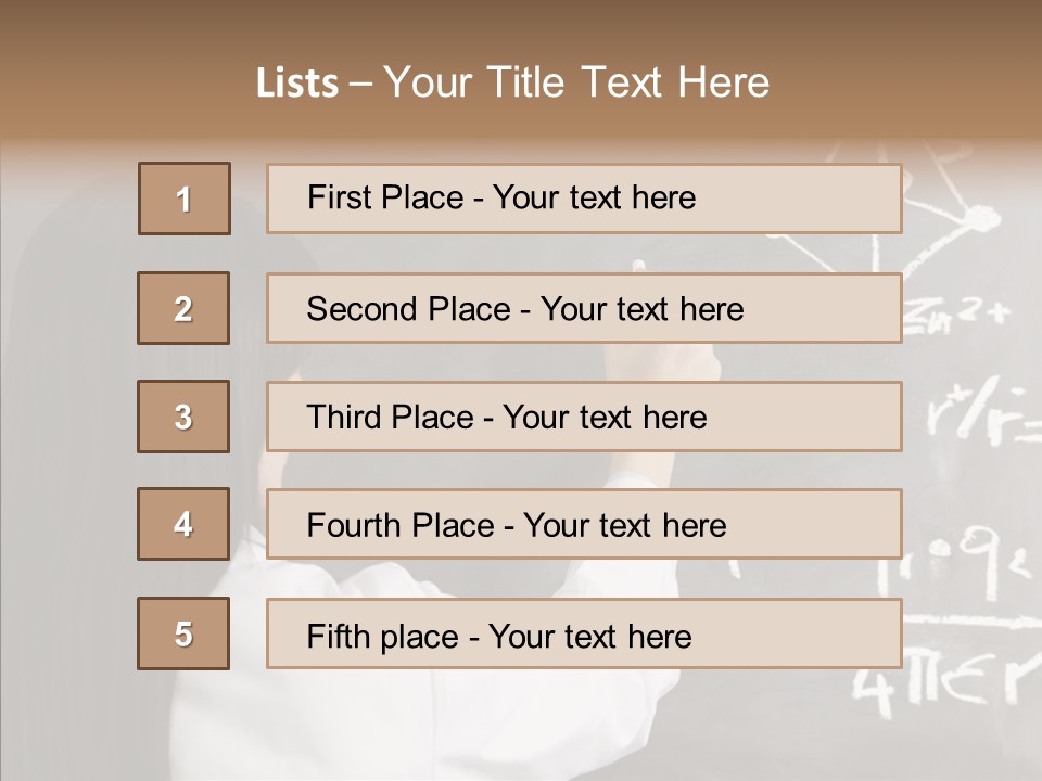 Chemistry Formula Writing PowerPoint Template