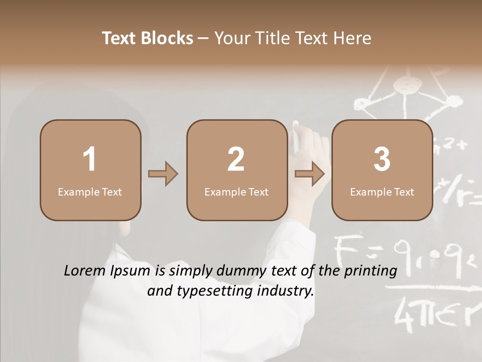 Chemistry Formula Writing PowerPoint Template
