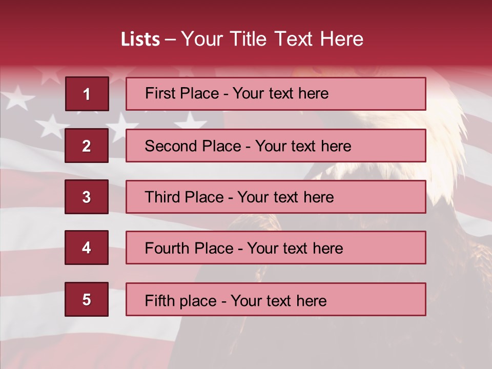 Majestic Bald Eagle PowerPoint Template