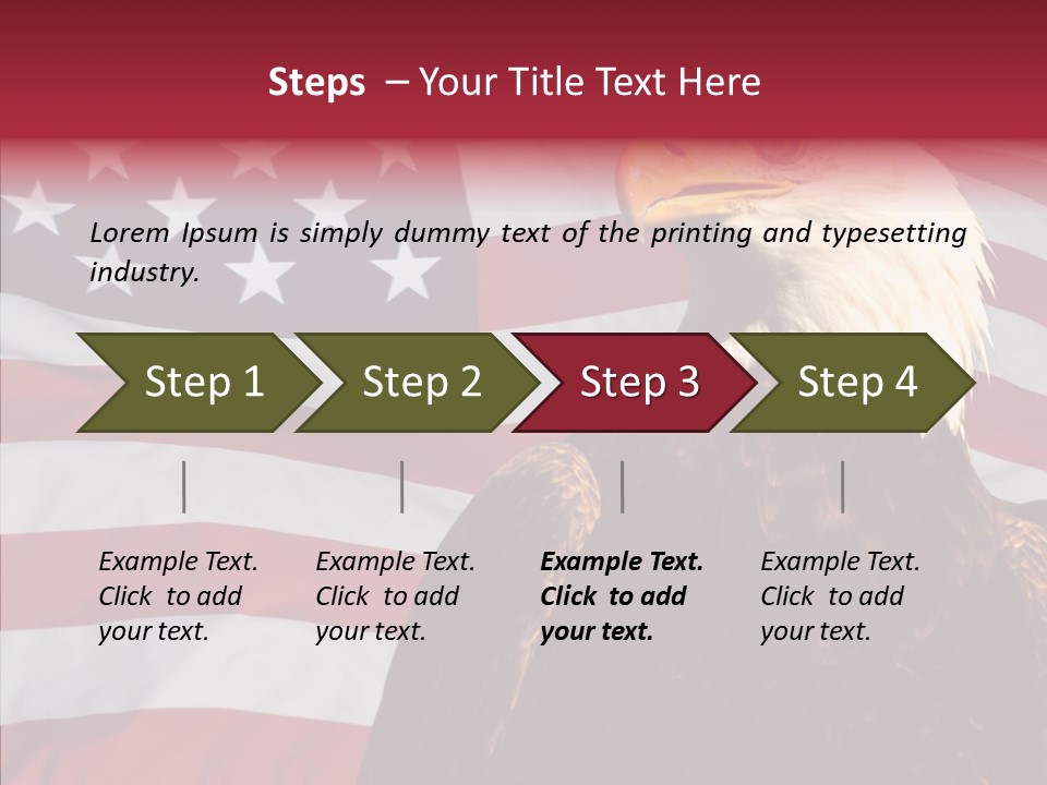 Majestic Bald Eagle PowerPoint Template