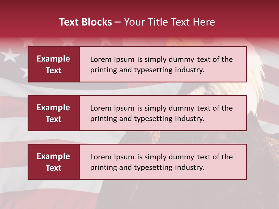 Majestic Bald Eagle PowerPoint Template