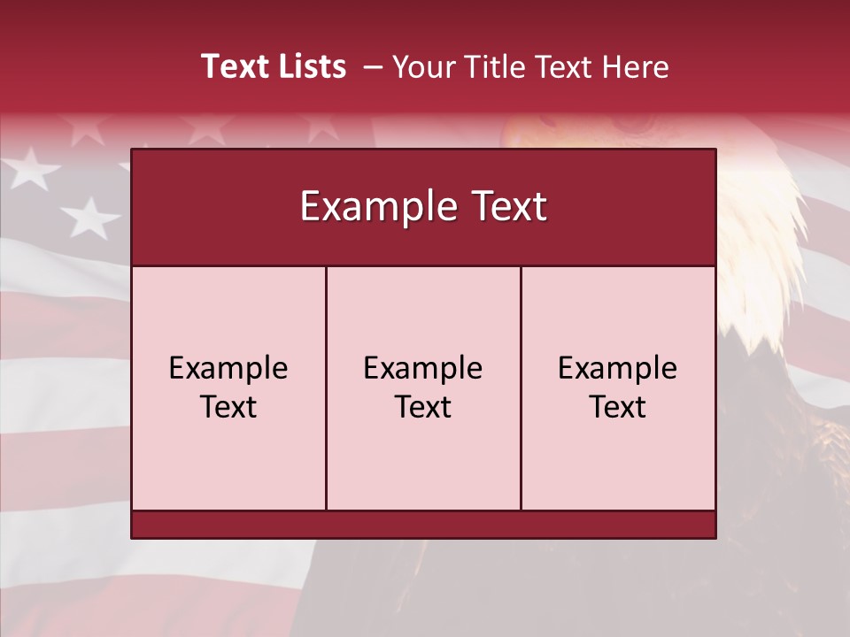 Majestic Bald Eagle PowerPoint Template