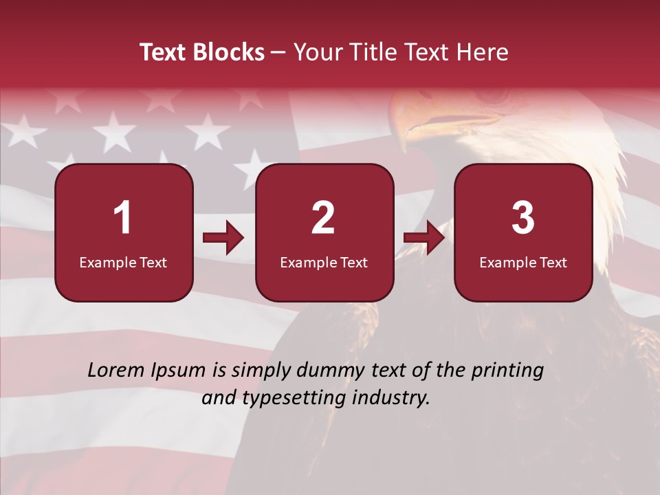 Majestic Bald Eagle PowerPoint Template