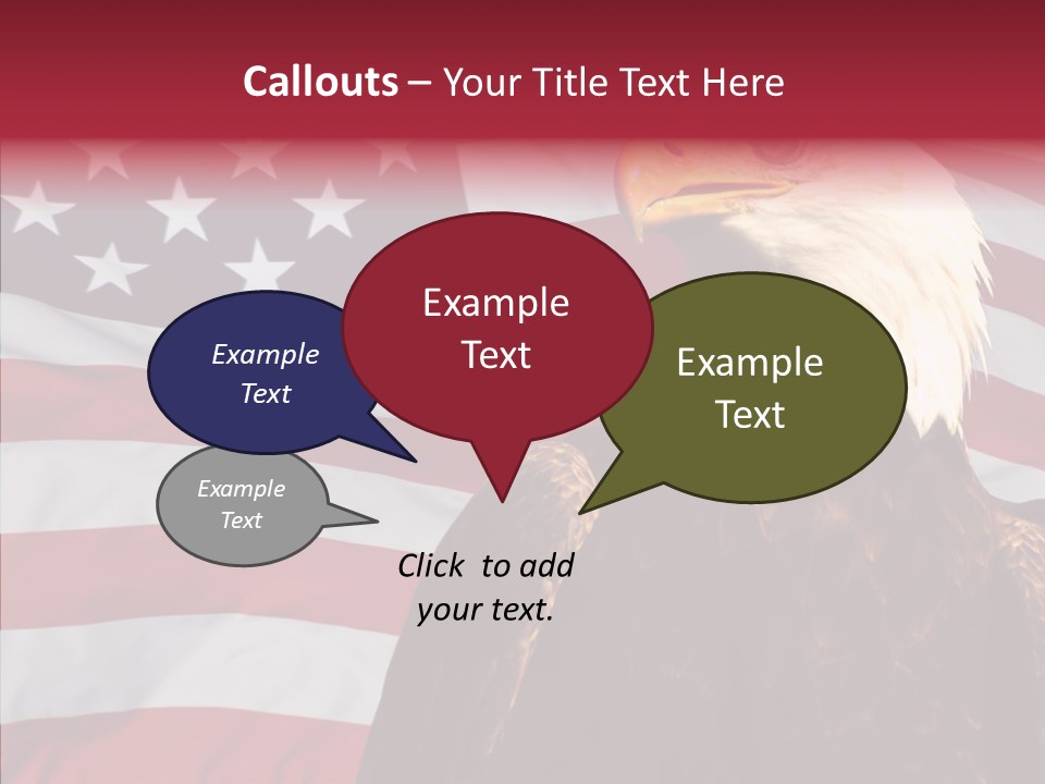 Majestic Bald Eagle PowerPoint Template