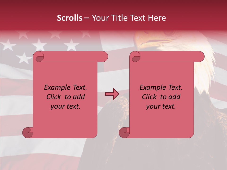 Majestic Bald Eagle PowerPoint Template