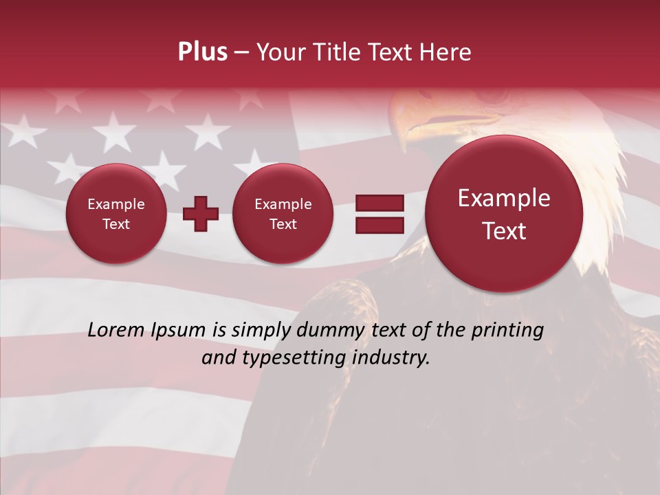 Majestic Bald Eagle PowerPoint Template