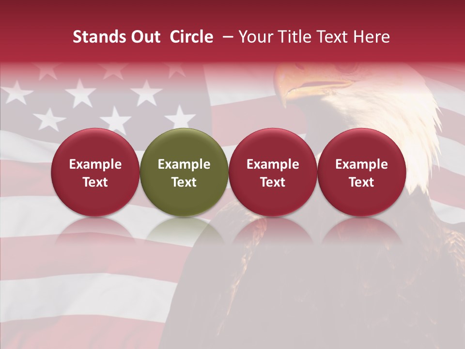 Majestic Bald Eagle PowerPoint Template