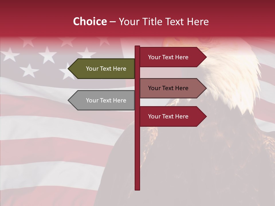 Majestic Bald Eagle PowerPoint Template