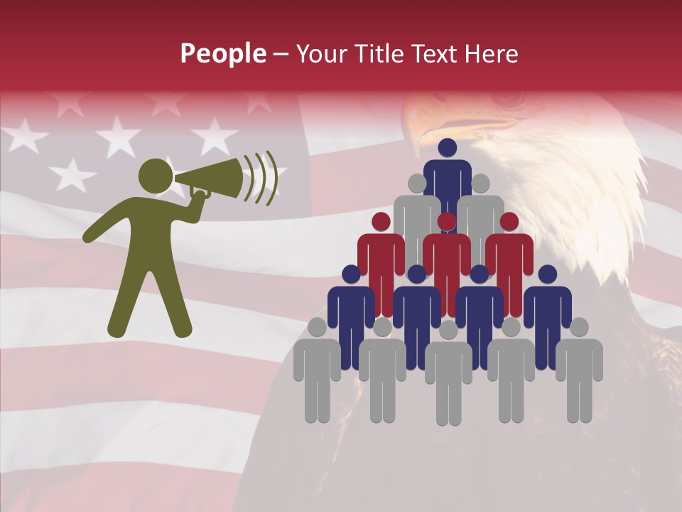 Majestic Bald Eagle PowerPoint Template