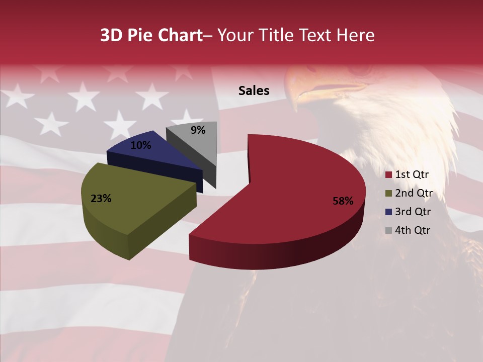 Majestic Bald Eagle PowerPoint Template