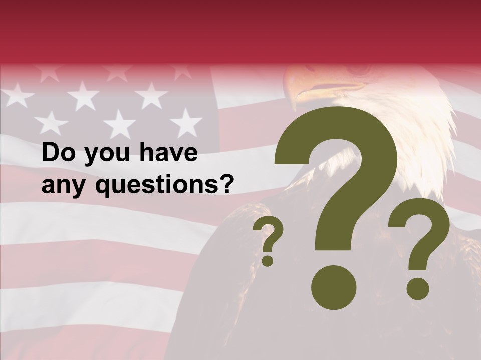 Majestic Bald Eagle PowerPoint Template