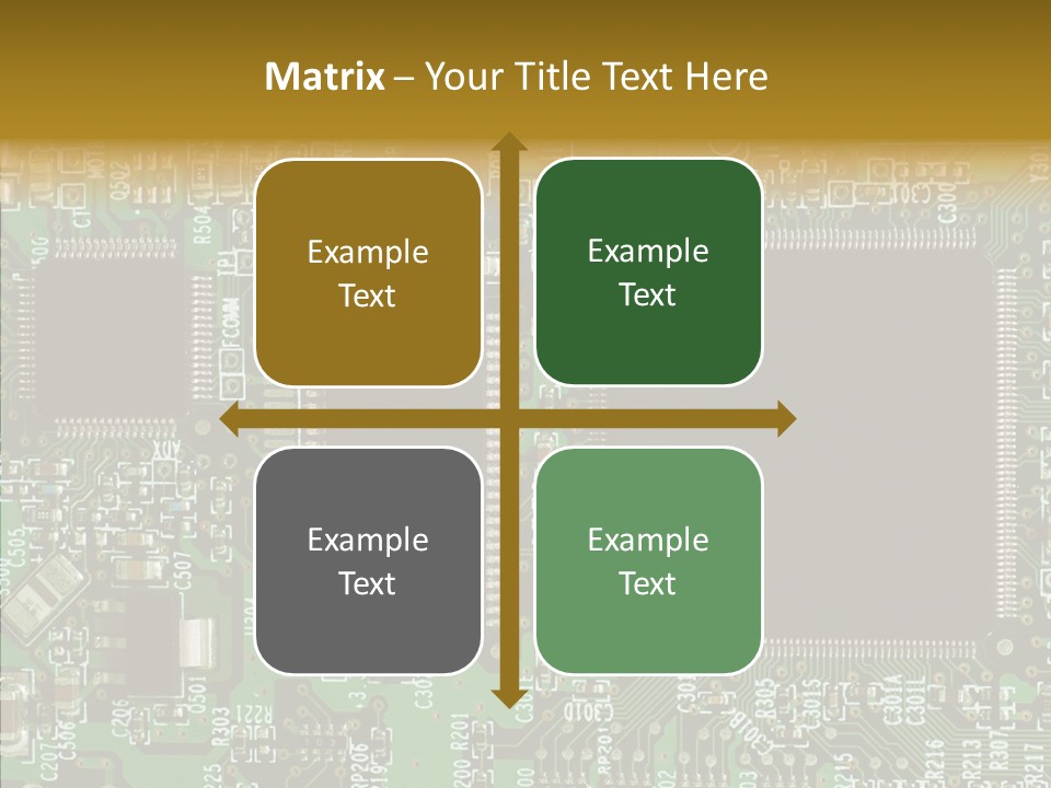 Technology Chips PowerPoint Template