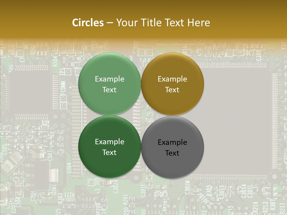 Technology Chips PowerPoint Template