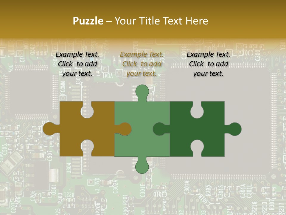 Technology Chips PowerPoint Template